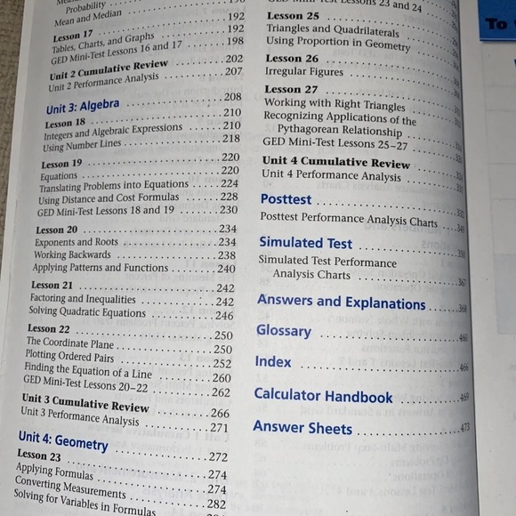 Math GED/Diploma Mathematics - Picture 3 of 3